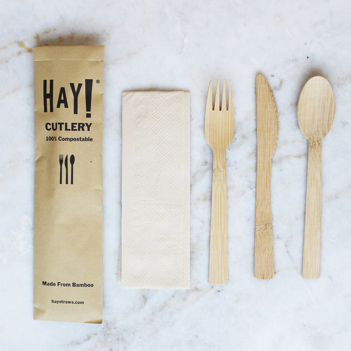 HAY! CUTLERY - 6 and 8 Packs