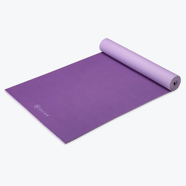 Gaiam Premium 2-Color Yoga Mats (6mm)