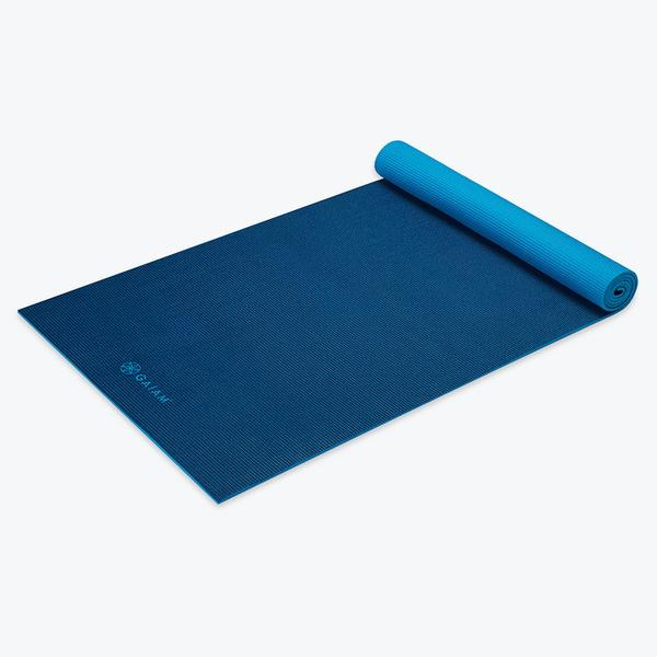 Gaiam Yoga Mat Premium Print Reversible Extra Thick Non Slip Exercise &  Fitness Mat for All Types of Yoga, Pilates & Floor Workouts, Lunar Wave,  6mm, Mats -  Canada