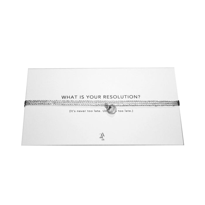 Resolution Peacebomb Bracelet Grey